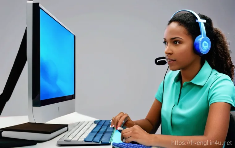 TOEFL Speaking 시간 관리 비법 - **Prompt:** A focused young adult (early 20s, gender-neutral) sits at a clean, well-lit study desk. ...